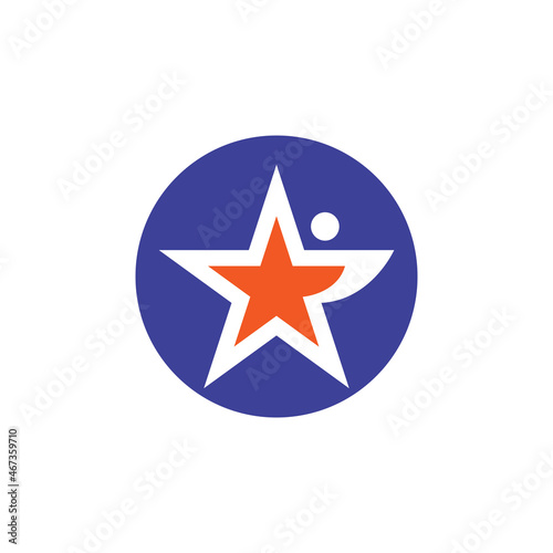 People star logo and vector images