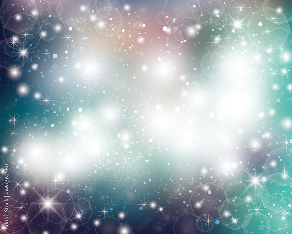 Obraz premium 輝きとぼかしのグラデーション背景