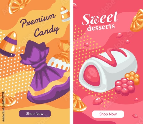 Premium candy sweet desserts, online web shop