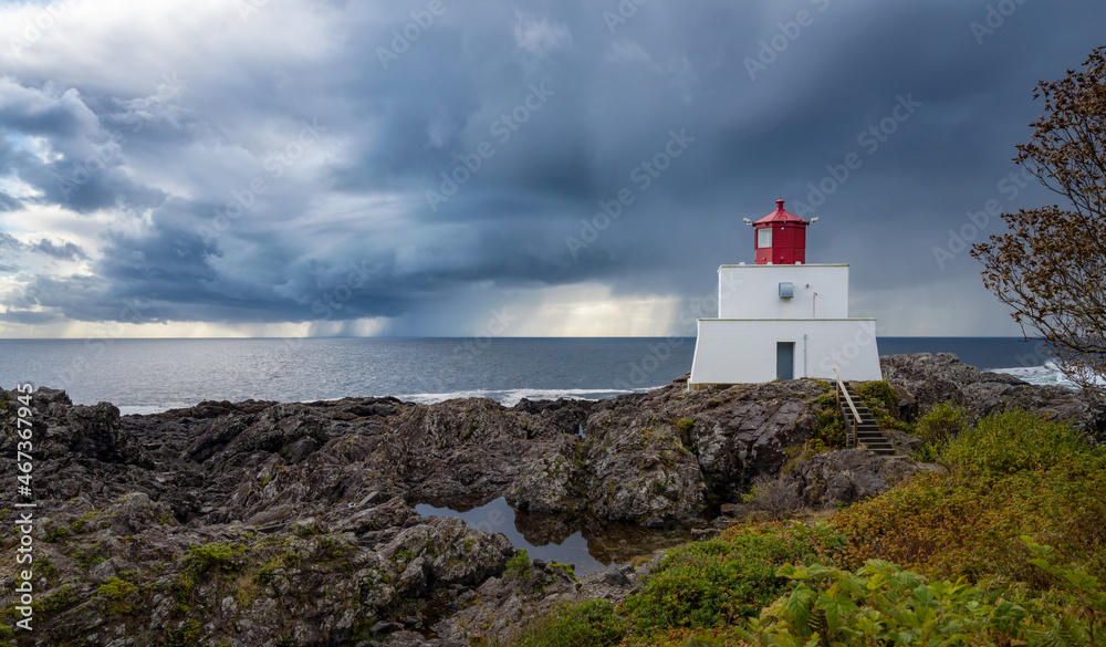 Stormclouds at Amphitrite Point Lighthouse