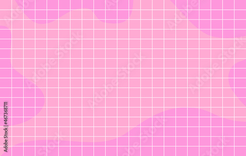 pink background with squares