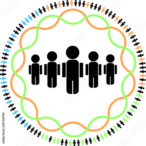 Visual representation of genetic studies in human populations