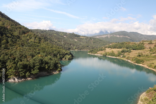 Lake in the mountains near Grenoble © benjamin