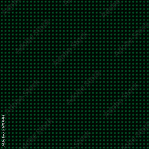 Dotted pattern in dark and light green; resembling a dynamic traffic sign base; an abstract background