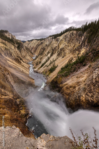 Fall colors at Yellowstone National Park, Idaho, Wyoming, Bison, Geysers, Mountains, Grand Tetons