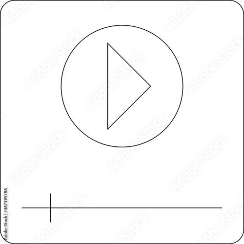 designer gadget icon                video and buttons