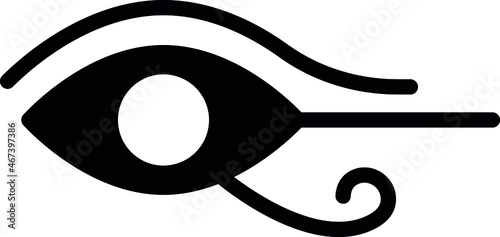 culture and communities icon pagan and eye