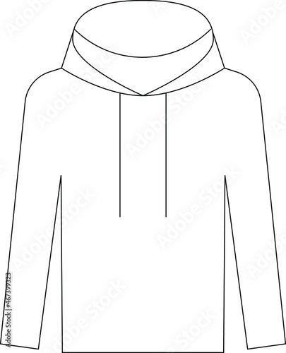 clothes icon               hoodie and sweatshirt