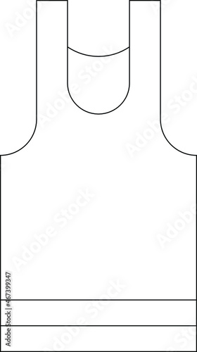 clothes icon               sleeveless shirt and Sleeveless