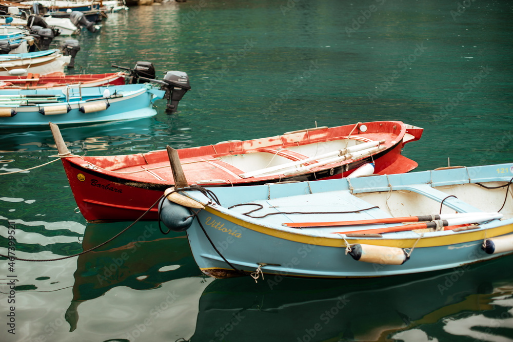Boats in Cinque Terre