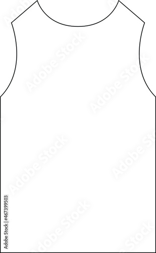 clothes icon               sleeveless shirt and Sleeveless