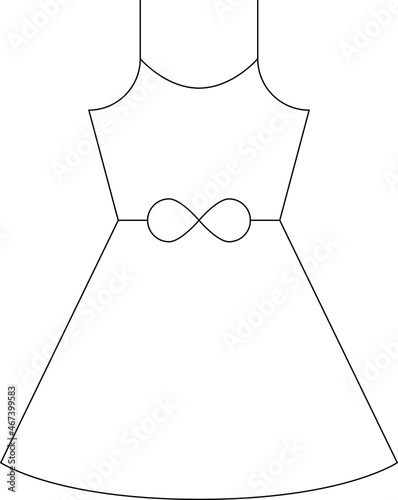 clothes icon               dress and stylish