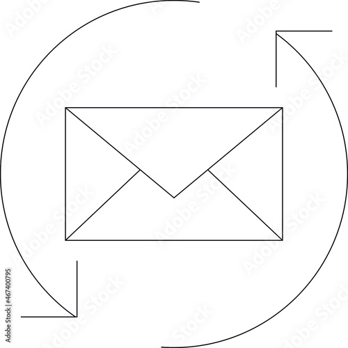email icon               envelope  and mail