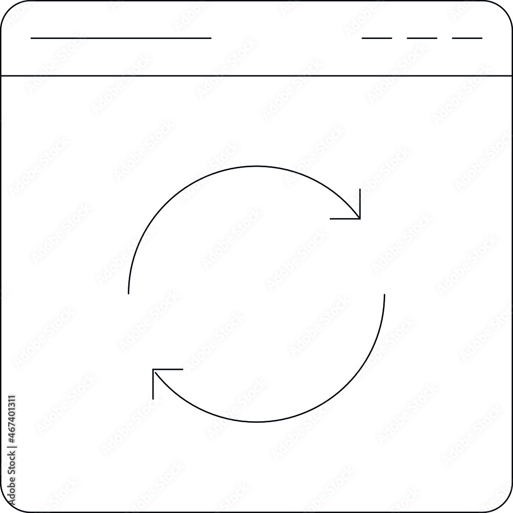Fototapeta premium data science icon browser and internet