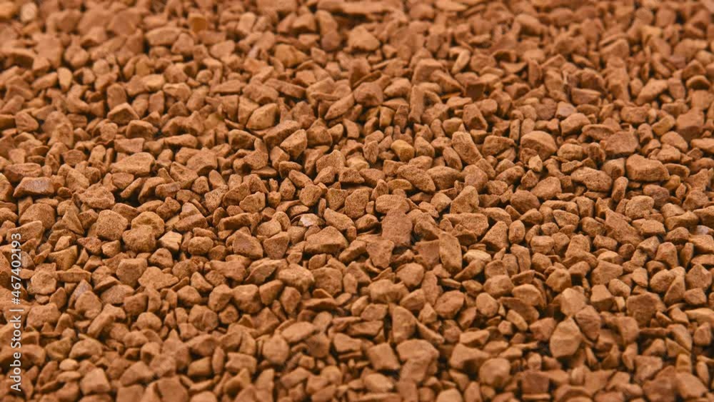 Background texture of freeze dried instant coffee Background texture of freeze dried instant coffee