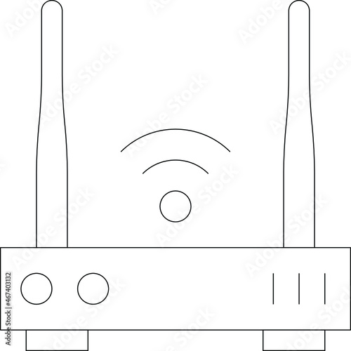 computer hardware icon               wifi router and wireless router