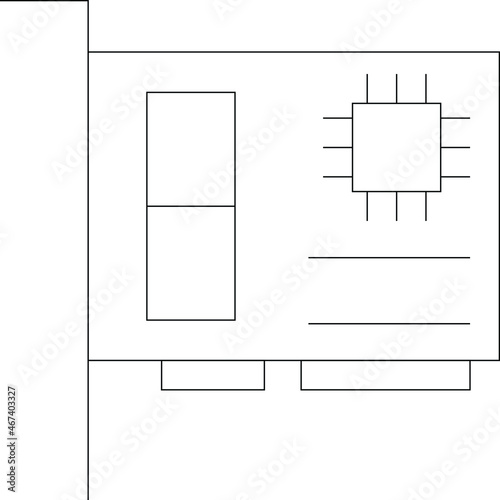 computer hardware icon               Network Interface Card and computer hardware