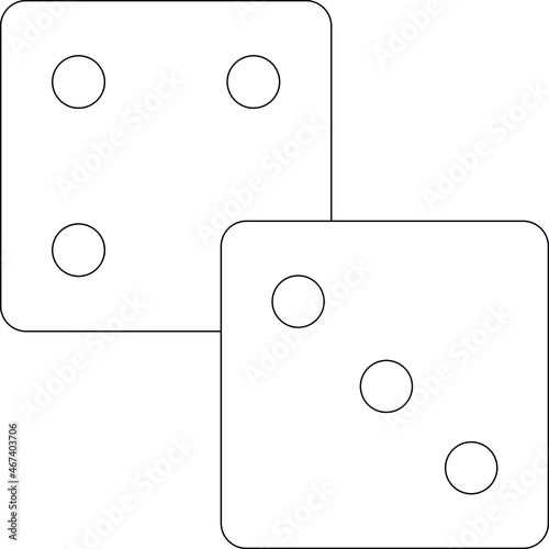 entertainment icon               dices and casino