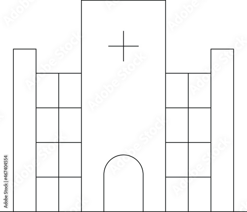 buildings and places icon            hospital and health clinic