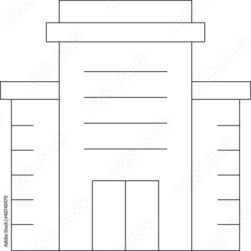buildings and places icon            building and hotel