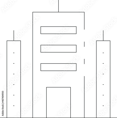 building place icon            empire and building