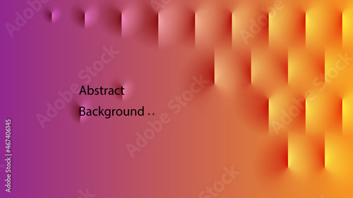 Abstract shadow wallpaper. Solid lines peeking out from behind the canvas curtain. Objects pop up from back screen.