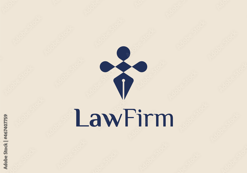 fountain pen logo for law firms. Vector illustration template.
fountain pen logo for law firms. Vector illustration template.