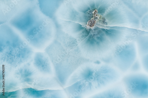 Larimar Patterns, close up photo