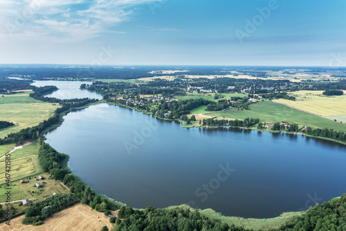 Sasmaka lake surroundings in western Latvia. © Janis Smits