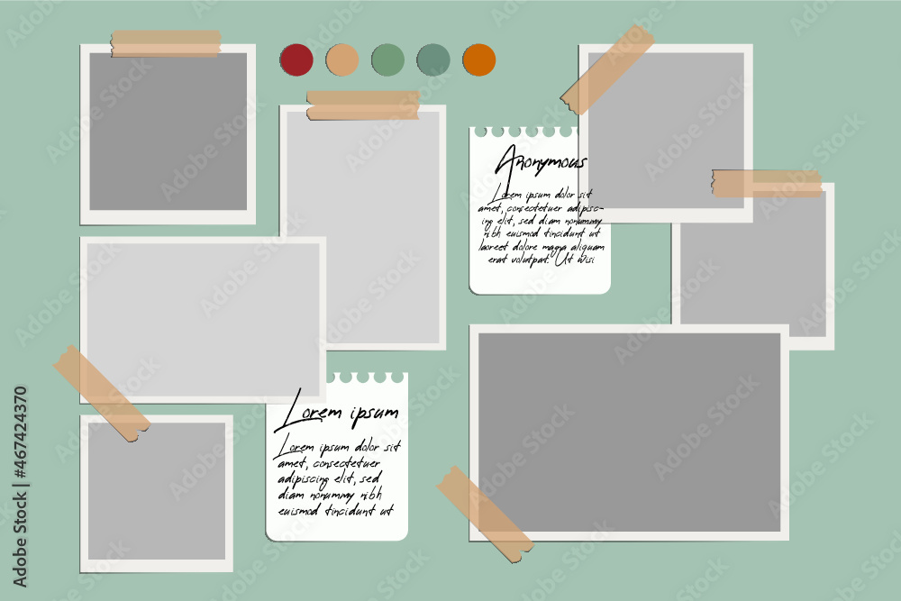 Various purpose mood board