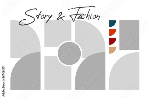 Story & fashion mood board