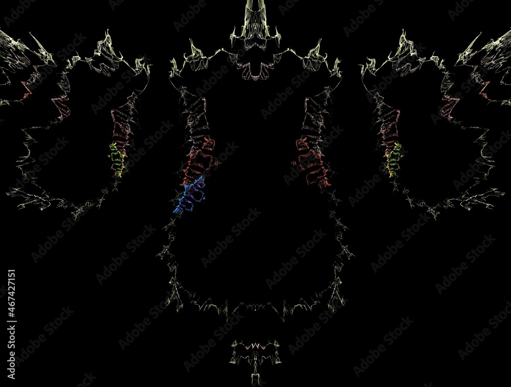 Imaginatory fractal abstract background Image Imaginatory fractal abstract background Image