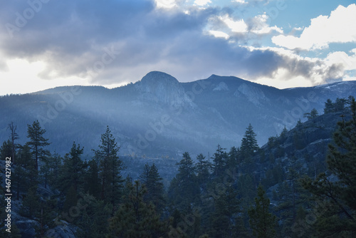 A View of the Sierras in Morning Light, California © Dominic