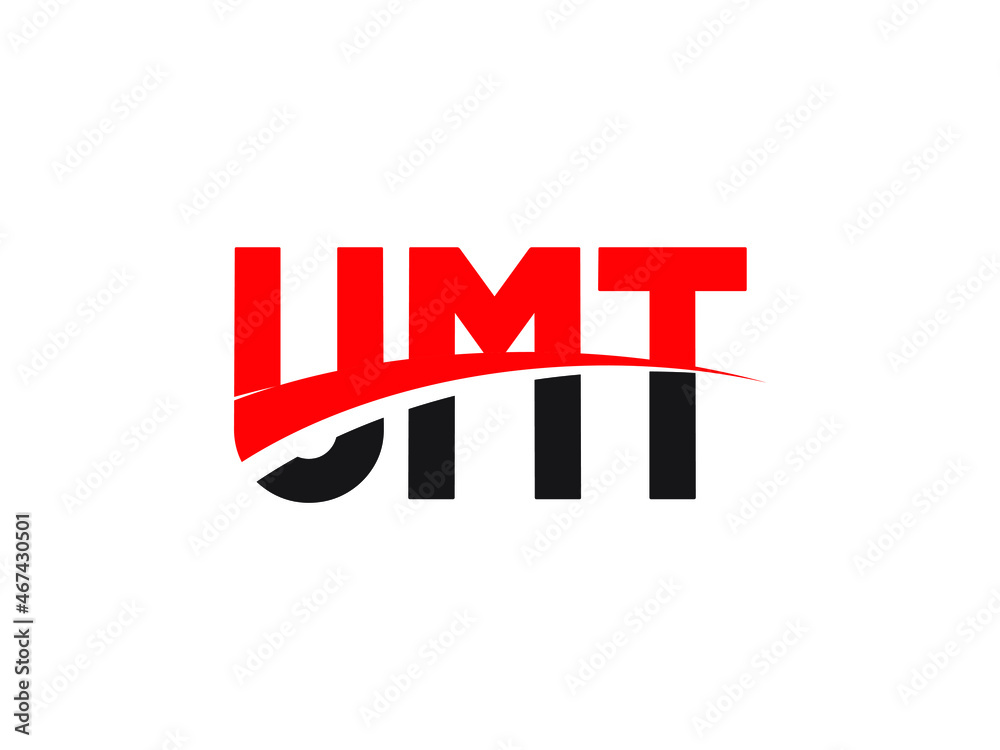 UMT Letter Initial Logo Design Vector Illustration UMT Letter Initial Logo Design Vector Illustration