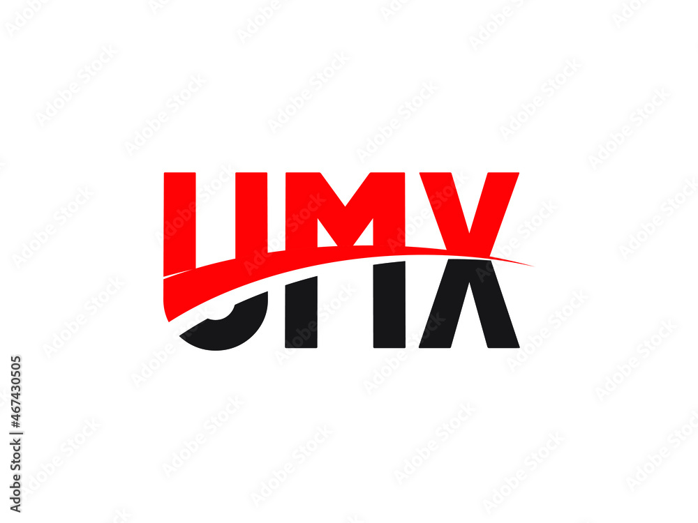 Fototapeta premium UMX Letter Initial Logo Design Vector Illustration