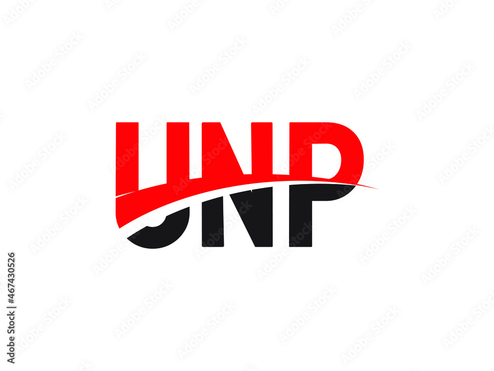 UNP Letter Initial Logo Design Vector Illustration UNP Letter Initial Logo Design Vector Illustration