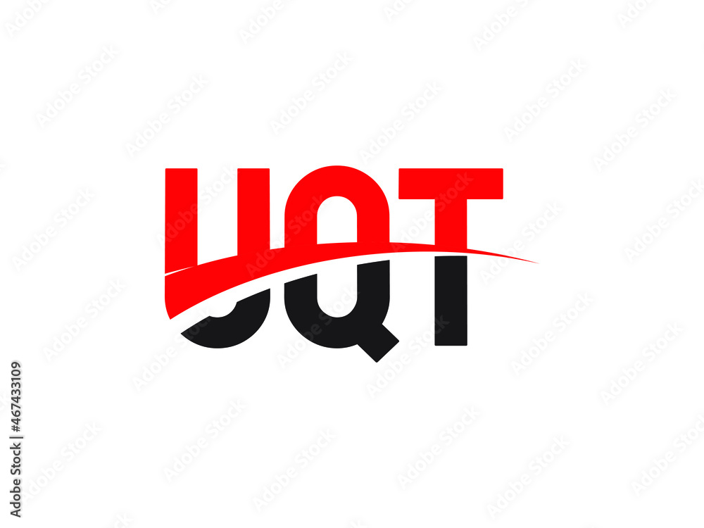 UQT Letter Initial Logo Design Vector Illustration UQT Letter Initial Logo Design Vector Illustration