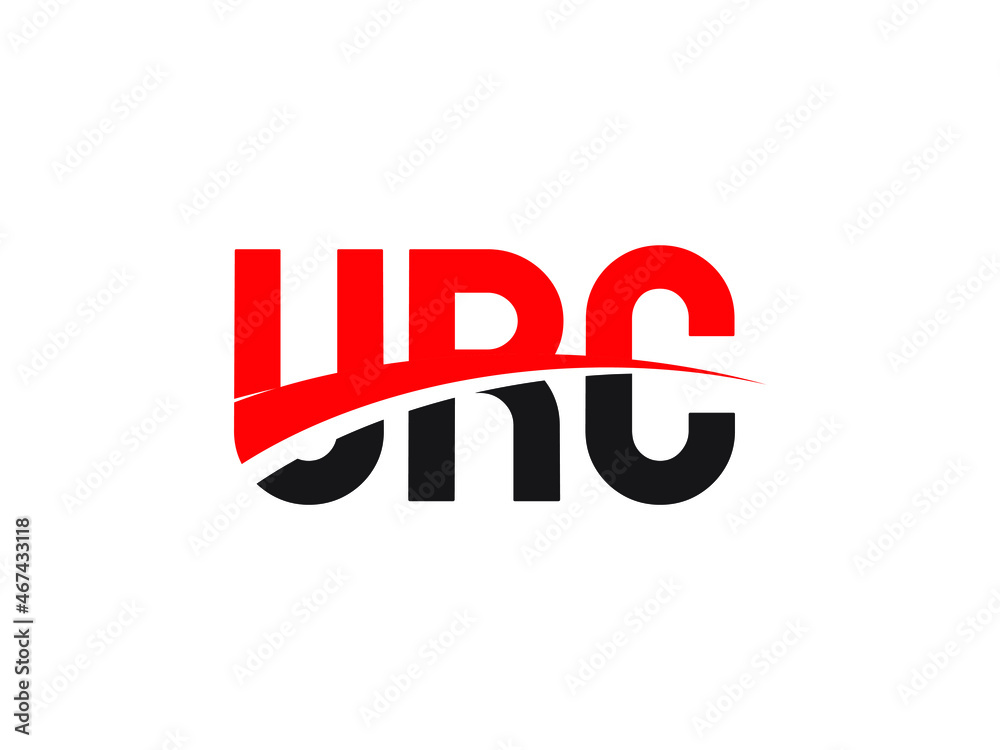 URC Letter Initial Logo Design Vector Illustration URC Letter Initial Logo Design Vector Illustration