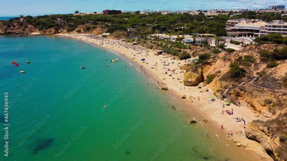 Aerials of Praia da Balaia and Santa Eulalia Portugal, Algarve Albufeira Aerials of Praia da Balaia and Santa Eulalia Portugal, Algarve Albufeira