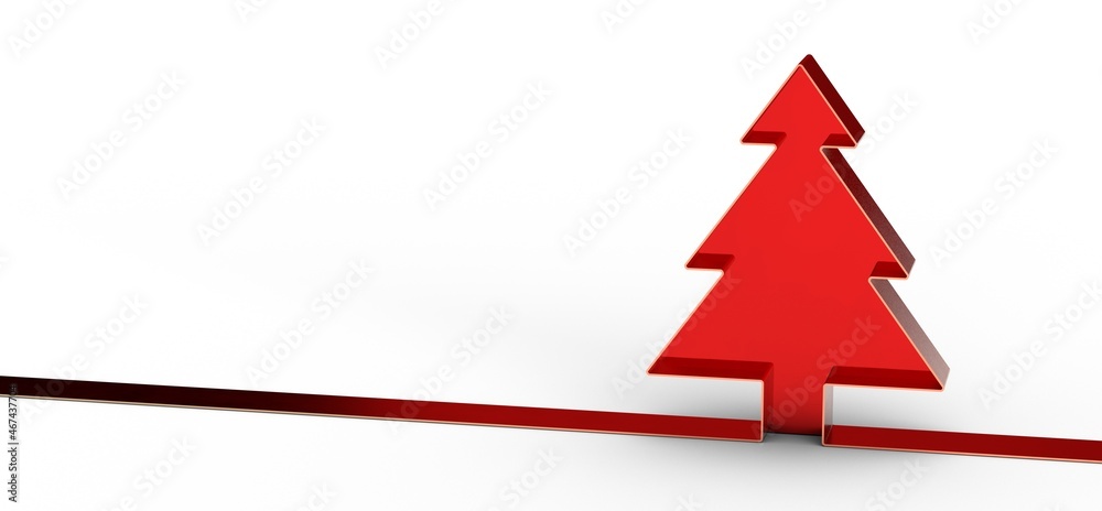 merry christmas card modern 3d minimal tree merry christmas card modern 3d minimal tree