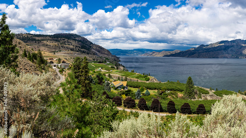 Okanagan Lake near Summerland British Columbia Canada