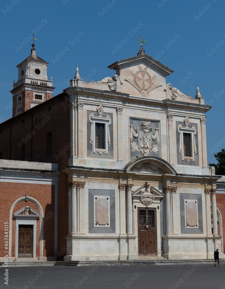Fototapeta premium Church of Santo Stefano dei Cavalieri in Pisa, Tuscany, Italy