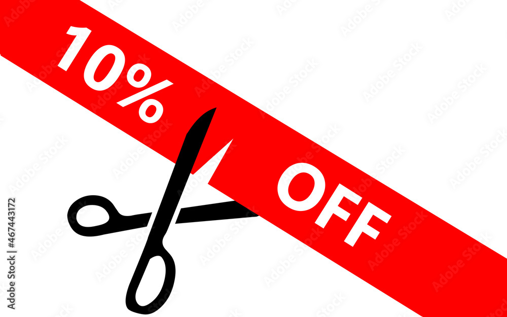 10% OFF ten PERCENT DISCOUNT
10% OFF ten PERCENT DISCOUNT
