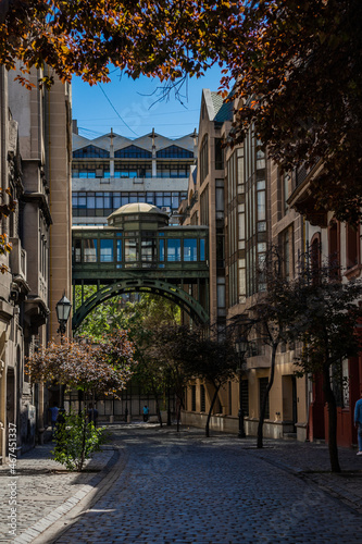 street barrio paris-londres santiago