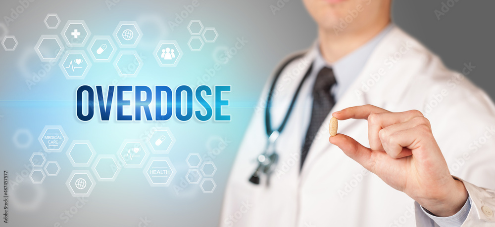 Close-up of a doctor giving you a pill Close-up of a doctor giving you a pill