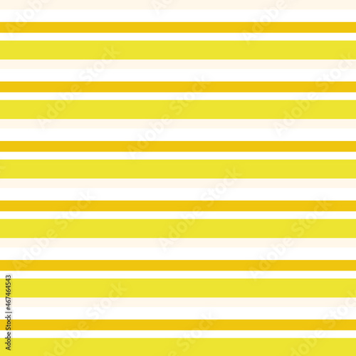 50s style pattern. 3 shades of yellow stripes. background with lines