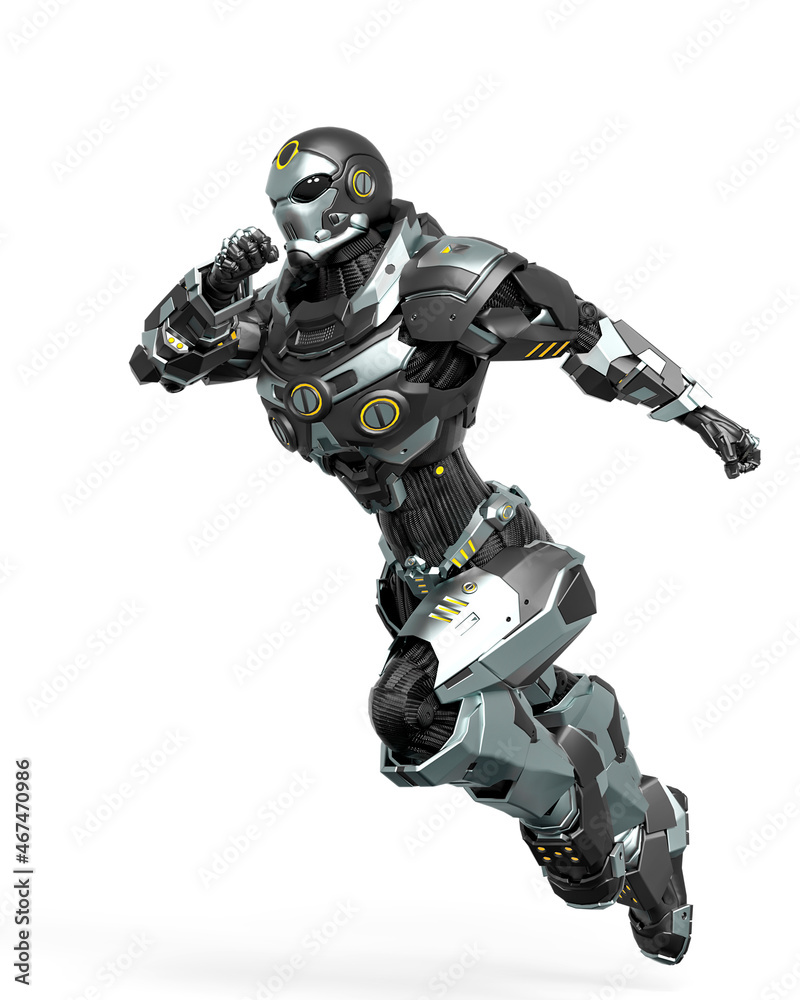 space knight is running fast space knight is running fast