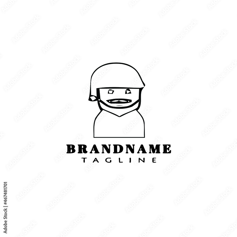 santa claus logo cartoon icon design template black isolated vector santa claus logo cartoon icon design template black isolated vector