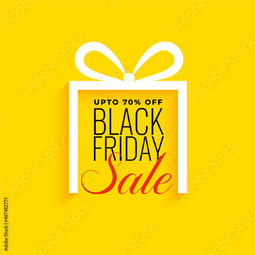 minimal clean style black friday shopping sale background
