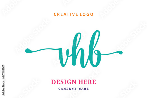 VHB lettering logo is simple, easy to understand and authoritative